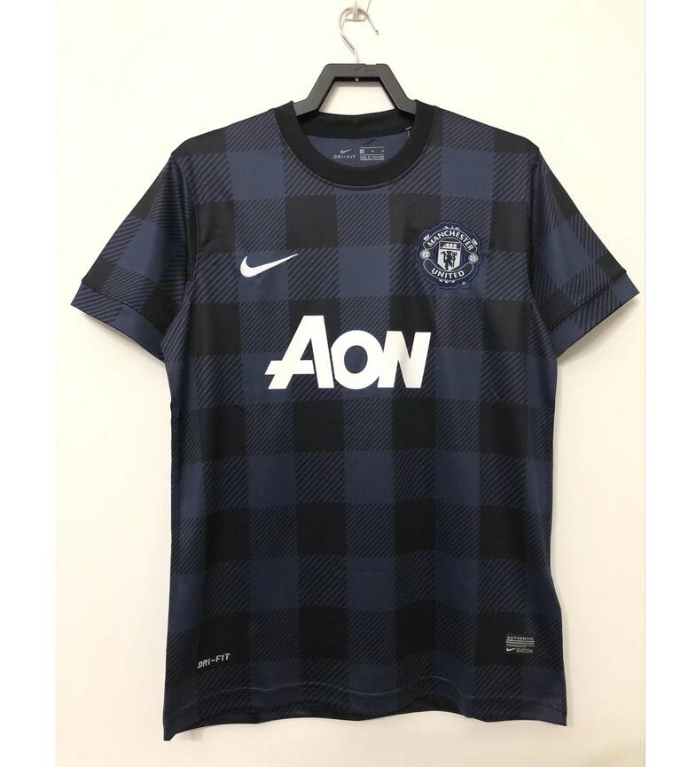 2013-14 Manchester United Retro Football Kit Third Soccer Jersey